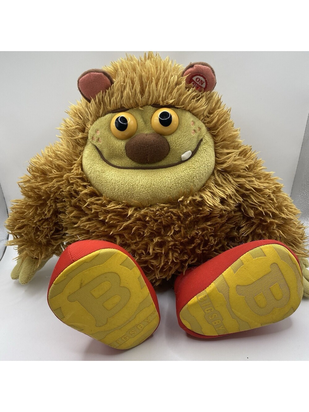 Hallmark Interactive Story Buddy Bigsby Plush Monster Tested & Working